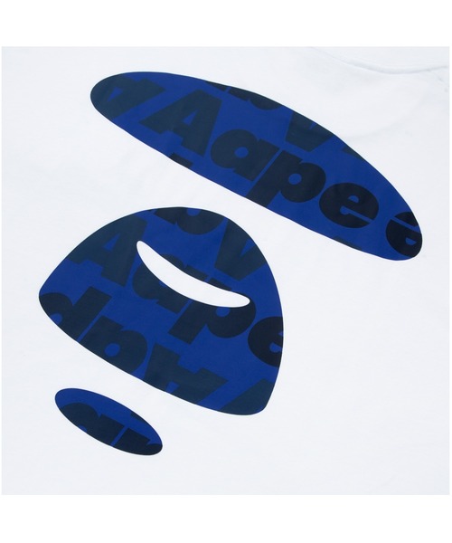「AAPE BY A BATHING APE」 半袖Tシャツ LARGE ホワイト メンズ_画像9