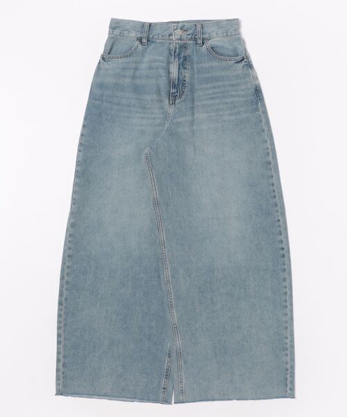 「A part by」 デニムパンツ MEDIUM ライトブルー レディース_画像2