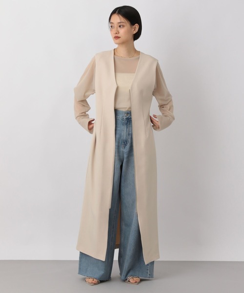 「A part by」 デニムパンツ MEDIUM ライトブルー レディース_画像7