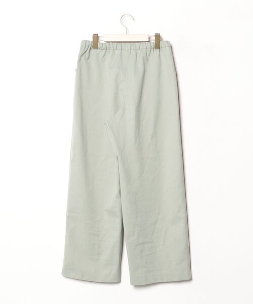 「MARW UNITED ARROWS」 イージーパンツ 36 ライム レディース_画像2
