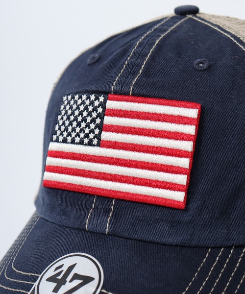 Supreme メッシュキャップ　星条旗 47（フォーティーセブン） メッシュキャップ キャップ 帽子 メンズ MLB