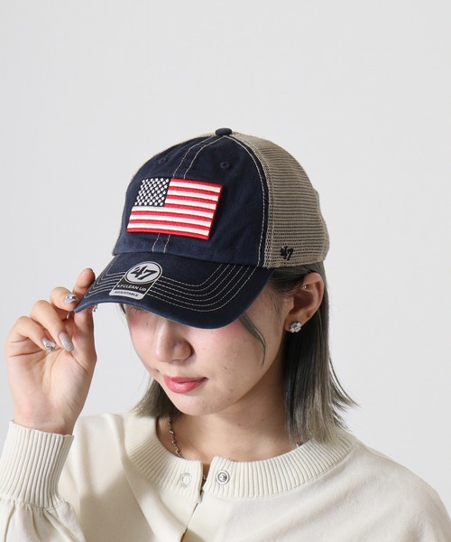 47（フォーティーセブン） キャップ 帽子 MLB公認 '47BRAND USA星条旗