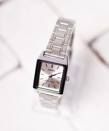【専用出品】シルバー スクエアフェイス 時計 dショッピング |セイコー アルバ フュージョン 80's ディスコ