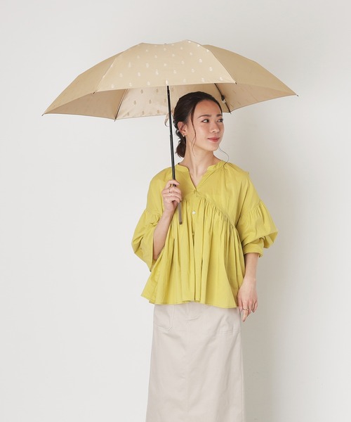 ポロラルフローレン 雨傘 折りたたみ傘 ポロベア カーキ　ジャカード　60センチ POLO RALPH LAUREN 折りたたみ傘 日本製 折りたたみ傘 ”POLO