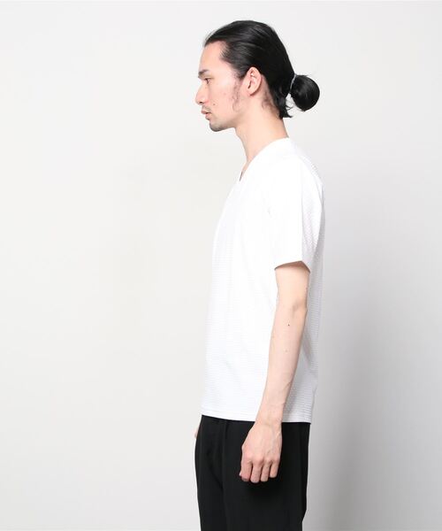 HIGH STREET tシャツ STREET∴RIPAモノグラムジャージ半袖V