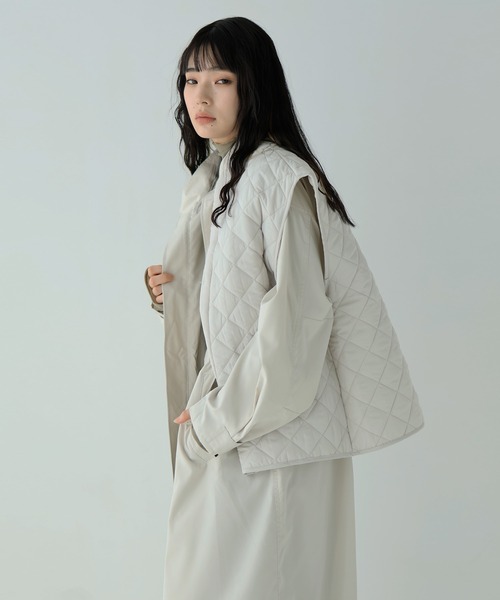 hellam（ヘラム） コート モッズコート 3WAY キルティングライナー付