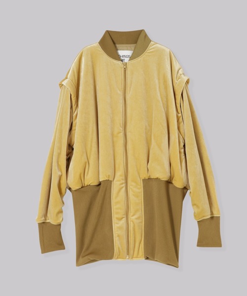 THINGS THAT MATTER ジャケット MA-1 ・THINGS TRIACETATE VELOUR 