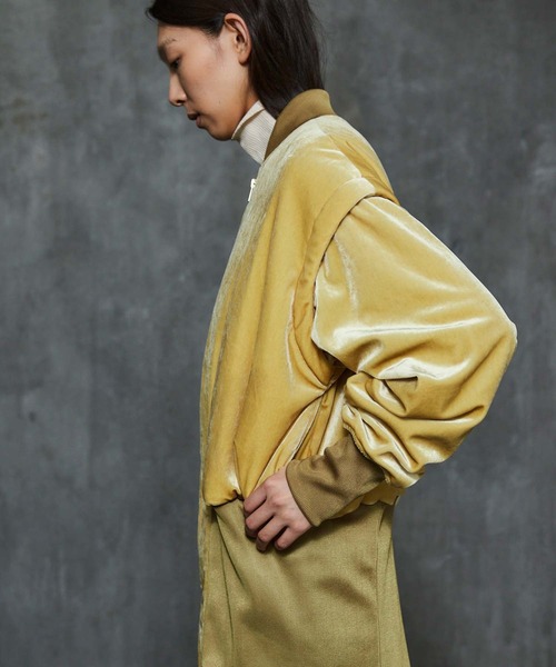 THINGS THAT MATTER ジャケット MA-1 ・THINGS TRIACETATE VELOUR 