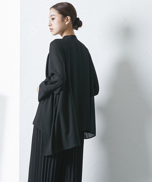 セットアップ 喪服・礼服｜日本製生地｜防しわ｜ブラウス＋