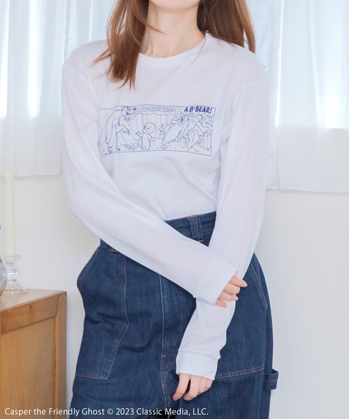 tシャツ 「Universal Filmarket」キャスパー　コミック ロンT レディース Universal Filmarket tシャツ 「Universal Filmarket