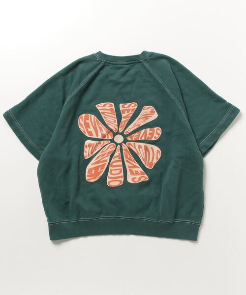 STUDIO SEVEN tシャツ Big Flower Overdyed SS Sweat「STUDIOSEVEN