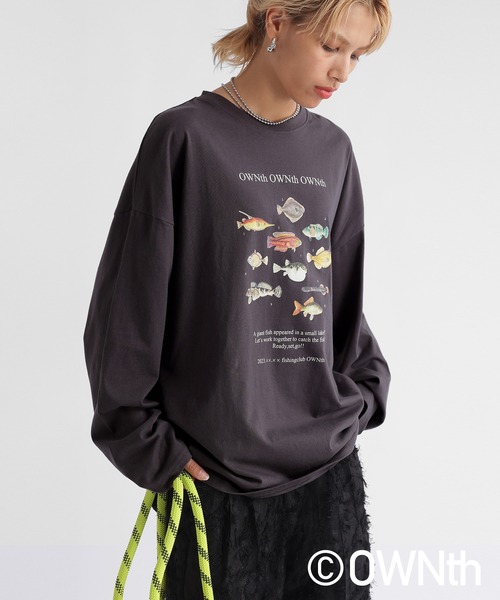 tシャツ クルーネックロングスリーブTシャツ レディース メンズ