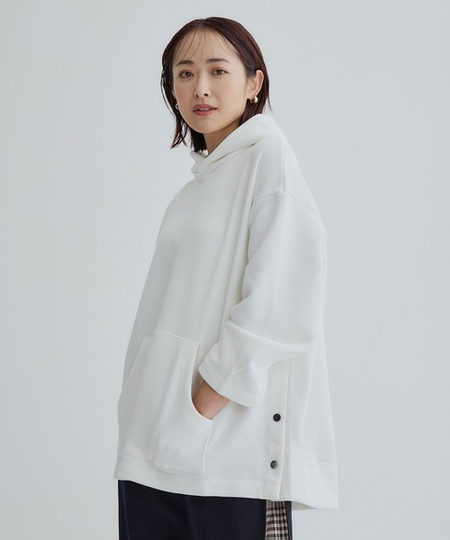 CINOH - チノ　パーカー　プルオーバー  スウェット　トレーナー CINOH パーカー 「CINOH/チノ」別注 SIDE SLIT SWEAT HOODIE
