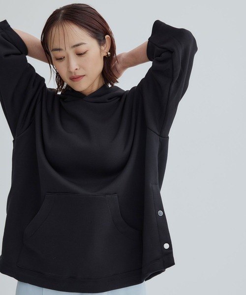 CINOH パーカー 「CINOH/チノ」別注 SIDE SLIT SWEAT HOODIE