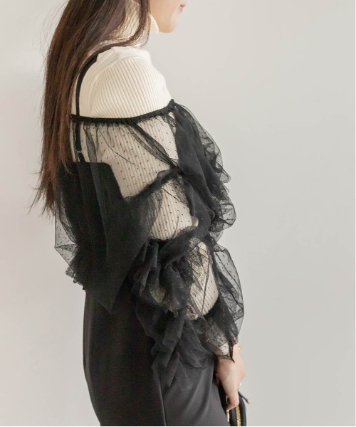 RANDA ワンピース チュールボレロセットワンピース : ZOZOTOWN
