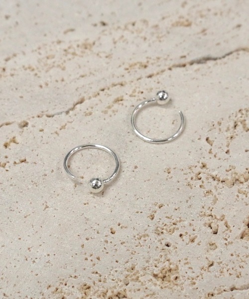 Number_i リング　ピアス2点 FOLIAGE WAVE PIERCED EARRINGS(2SP0899)SV925 ピアス｜スター