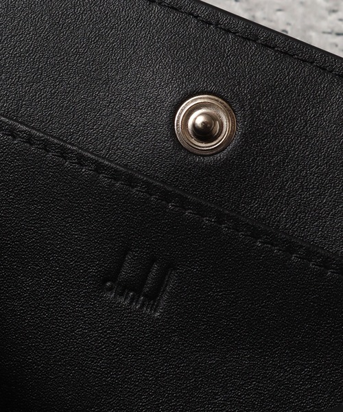 【未使用品】dunhill　ダンヒル コインケース 本革 レザー ロゴプレート dunhill DUNHILL / ダンヒル ロゴ プレート レザー コインケース