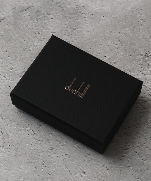 dunhill コインケース 「DUNHILL/ダンヒル」本革 ロゴ刻印メタル