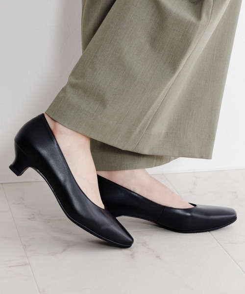 HIMIKO ラクチンパンプス ブラック フラットシューズ 24cm 未使用品 箱付 美品】HIMIKO ポインテッドトゥ フラットシューズ 24cm - メルカリ