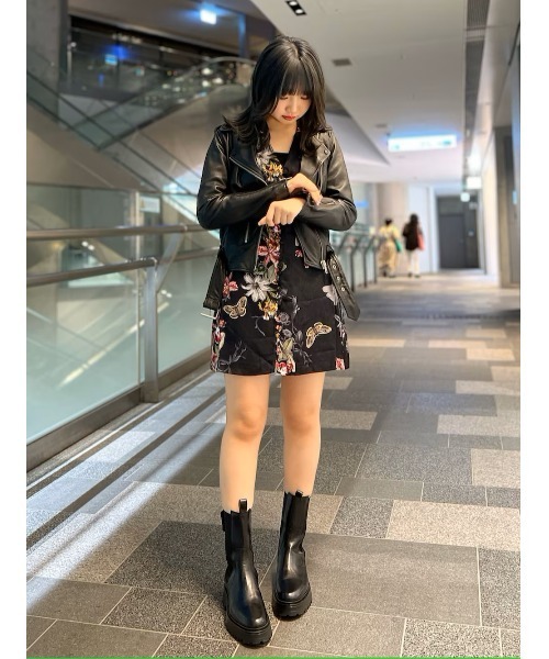 ALLSAINTS ワンピース AUDEN SANIBEL PRINT MINI DRESS