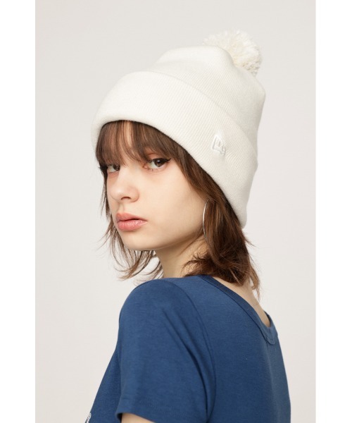 ニューエラ LE SSERAFIM ホワイト ニット帽 ☆送料・関税込☆NEW ERA☆New Era x LE SSERAFIM Beanie White (New
