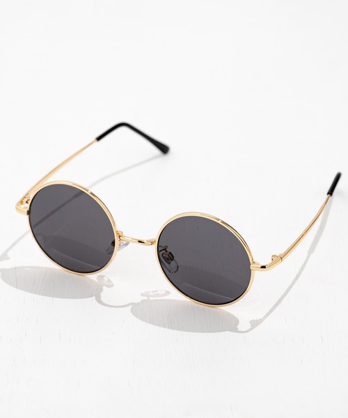 クリアフレーム ラウンドサングラス FLEX サングラス classic round clear frame sunglasses