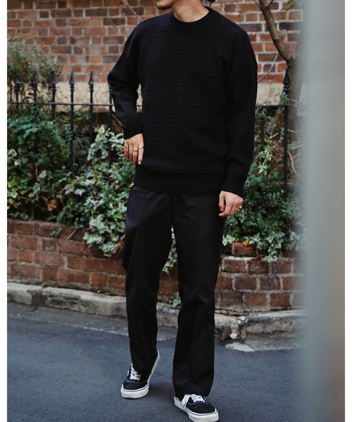 Noen（ノエン） セーター ニット クルーネックレーヨンニット メンズ