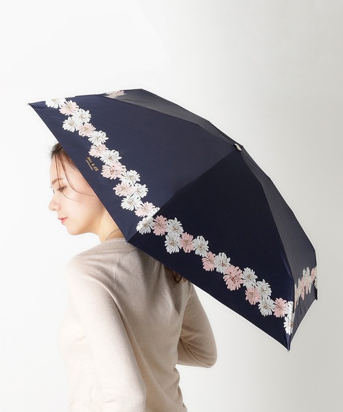 PAUL&JOE（ポール＆ジョー） 折りたたみ傘 「WEB限定」遮光 晴雨兼用