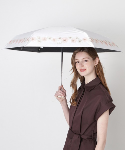 PAUL&JOE（ポール＆ジョー） 折りたたみ傘 「WEB限定」遮光 晴雨兼用
