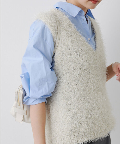 【GALLARDA GARANTE】シャギーニットベスト GALLARDAGALANTE｜シャギーニットベスト | Rakuten Fashion(楽天
