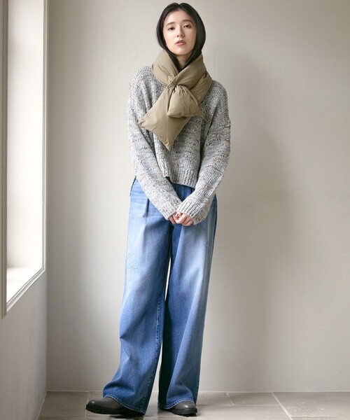 最終価格　新品　23区デニムSLOW BAGGIE DENIM サイズ38 23区 ジーンズ デニム デニムパンツ 「SLOW/一部店舗限定