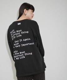 【TANGTANG for ADAM ET ROPE'】別注LETTERING ADAM ET ROPÉ FEMME(アダム エ ロペ ファム) / 【TANGTANG for