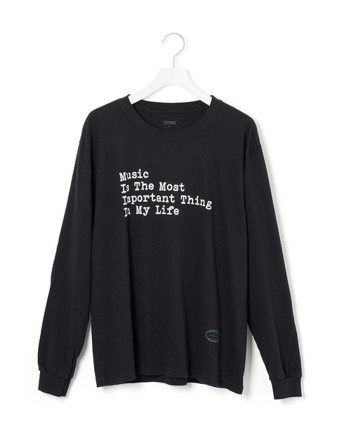 tシャツ 「TANG TANG  for ADAM ET ROPE'」別注 MUSIC L/S Tee レディース ADAM ET ROPE' tシャツ 「TANG TANG for ROPE'」別注 MUSIC L/S