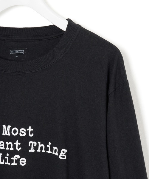 ADAM ET ROPE' tシャツ 「TANG TANG for ROPE'」別注 MUSIC L/S