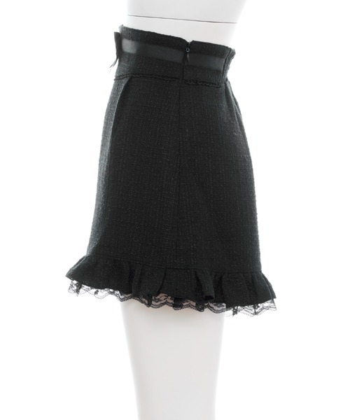Secret Honey パンツ ツィードショートパンツ レディース