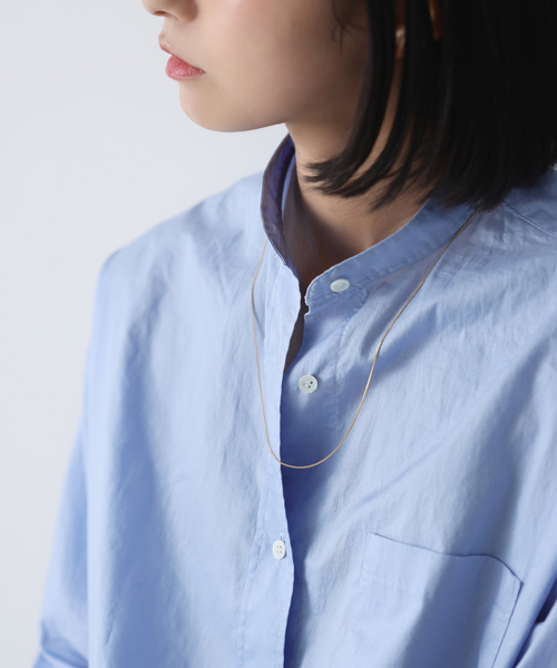 Lilas ネックレス ミラノチェーン60cmネックレス K18 レディース