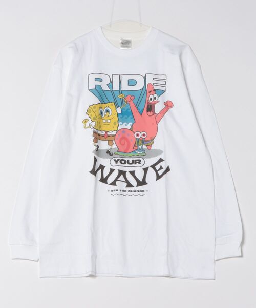Rendez-Vous（ランデブー） tシャツ 「 Sponge Bob 」 スポンジボブ 