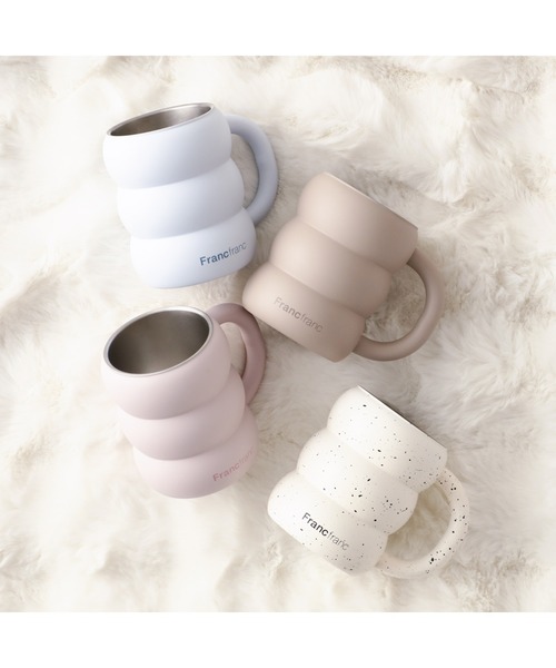 Francfranc（フランフラン） タンブラー もこもこ ステンレスマグ