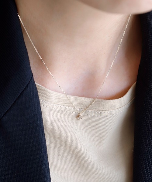 SIENA ROSE ネックレス ROSETEN・クロスダイヤネックレス