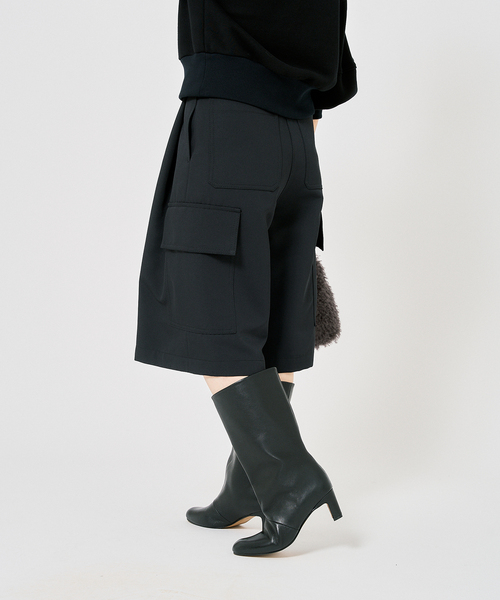 新しい到着 NOIR HARDY パンツ 2 「追加」ドライツイルカーゴキュロット パンツ
