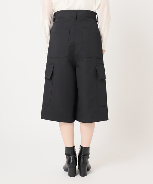 【激安通販オンラインショップ】 HARDY 2 「追加」ドライツイルカーゴキュロット パンツ NOIR パンツ