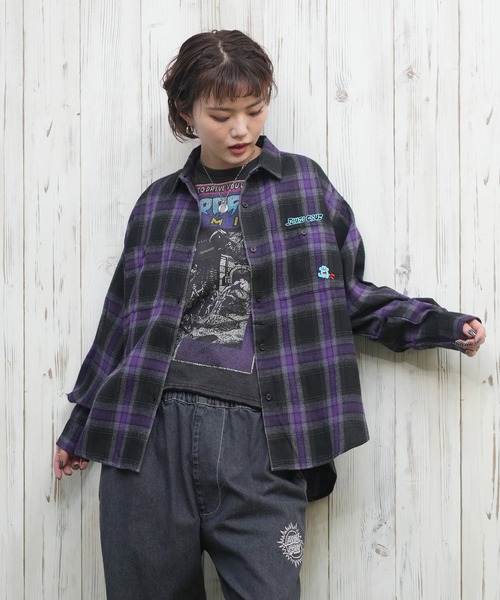 SANTA CRUZ（サンタクルーズ） ブラウス シャツ ネルシャツ/チェック柄