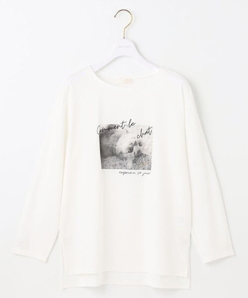 ANY SIS（エニィスィス） tシャツ 「貴島明日香さんコラボ」チュール