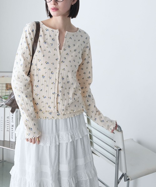 forksy. アンサンブル 「forksy.」小花柄 メローキャミ
