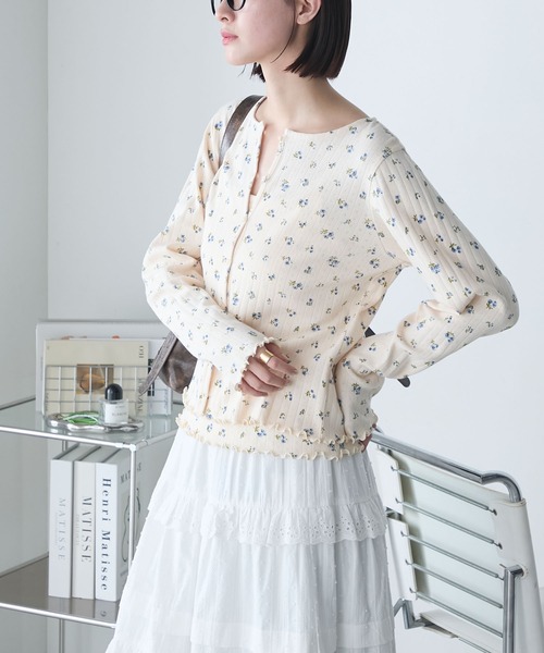 【美品】FOXEY フォクシー アンサンブル トップス カーディガン セット FOXEY - フォクシー 42769 Alessa Cardigan フーデッド ニット