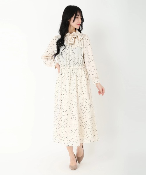 STRAWBERRY-FIELDS（ストロベリーフィールズ） ワンピース スパン