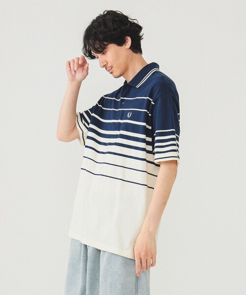 好配色 フレッドペリー　ポロシャツ　半袖　S 黒　水色　グレー 商品検索 | FRED PERRY JAPAN | フレッドペリー日本公式サイト