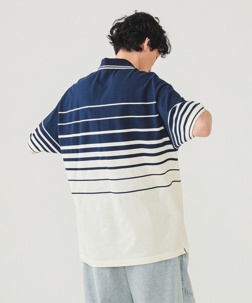 FRED PERRY ポロシャツ 「別注」FRED / リラックス ストライプ