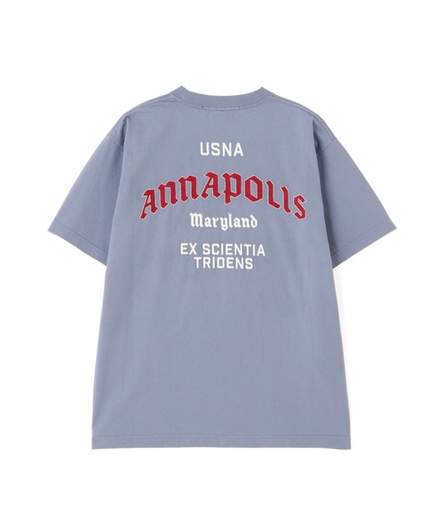 国内発送【AVIREX】アナポリス 半袖Tシャツ 直営店限定》ANNAPOLIS T-SHIRT / アナポリス 半袖Tシャツ