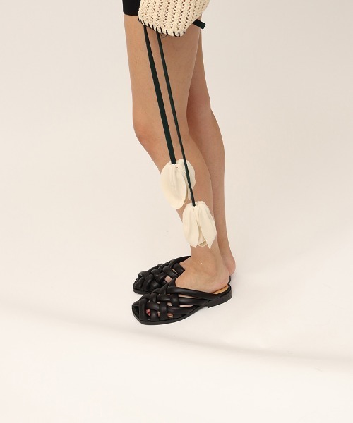 leinwande（ラインヴァンド） シュシュ Tulip Hair Ribbon : ZOZOTOWN